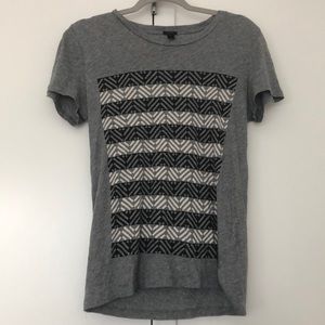 J. CREW Short Sleeve Printed Tee